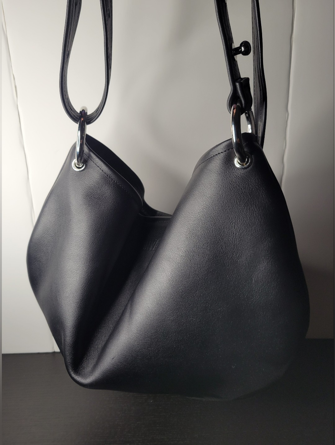 Sonya Lee Francesca Small Black Leather Bag — image 2 of 7